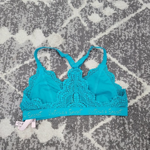 Victoria secret blue womens medium bralette - Picture 5 of 5